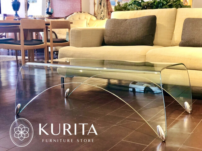 栗田家具のコーヒーテーブル①】ソファー前に置くテーブル | 広島の