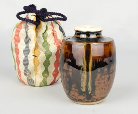 栗山園オンライン通販部 / 【出物】 高取茶入 亀井楽山