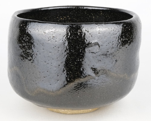 栗山園オンライン通販部 / 【出物】 黒茶碗 檜垣崇楽 堀内宗完（宗心