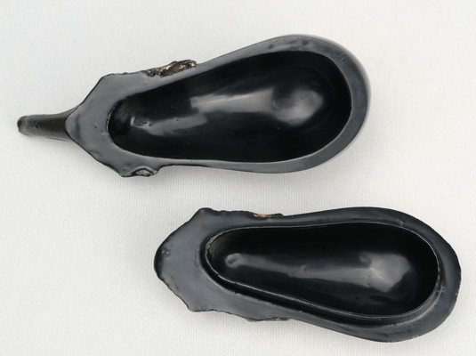 栗山園オンライン通販部 / 【出物】 乾漆茄子香合 中川正斉