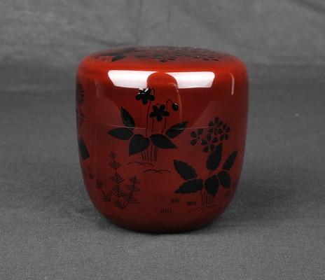 栗山園オンライン通販部 / 【出物】 春草蒔絵大棗 目代春帆