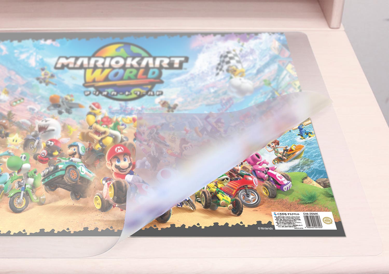 人気のキャラクターと一緒にお勉強できるデスクマット | くろがね工作所