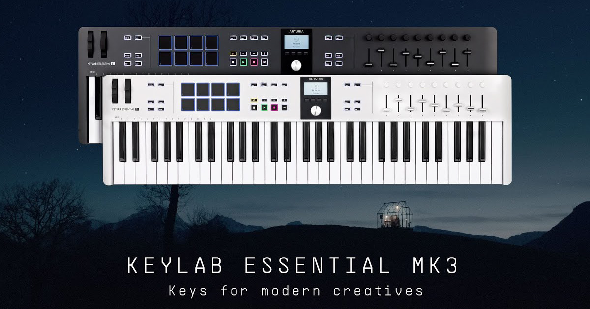 Arturia KeyLab Essential mk3 発売。 | クロサワ楽器店公式ブログ