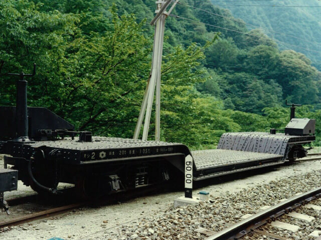貨物車の紹介/黒部峡谷トロッコ電車│黒部峡谷鉄道トロッコ電車