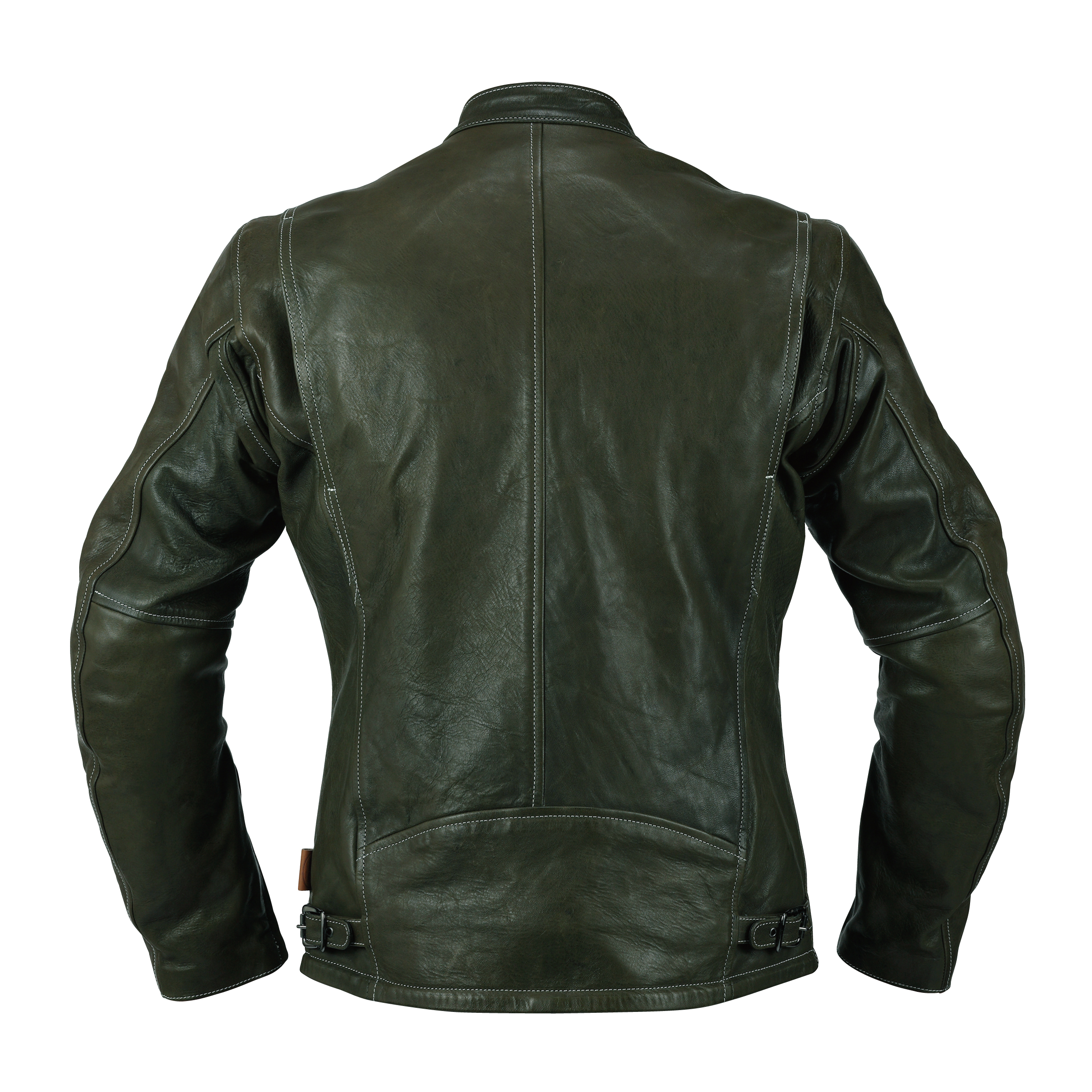 すずたろー 様 AKM シングル レザージャケット ダイヤキルト L WJK