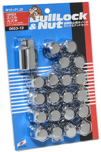 BullLock & Nut SET 19HEX 5穴車用