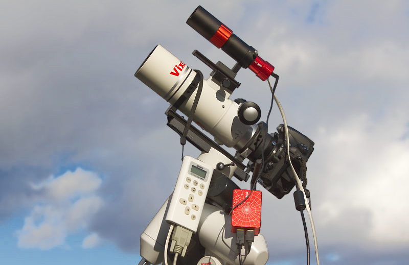 ASIAIRで楽しむデジカメ天体撮影 2軸ドライブ赤道儀でオートガイド編