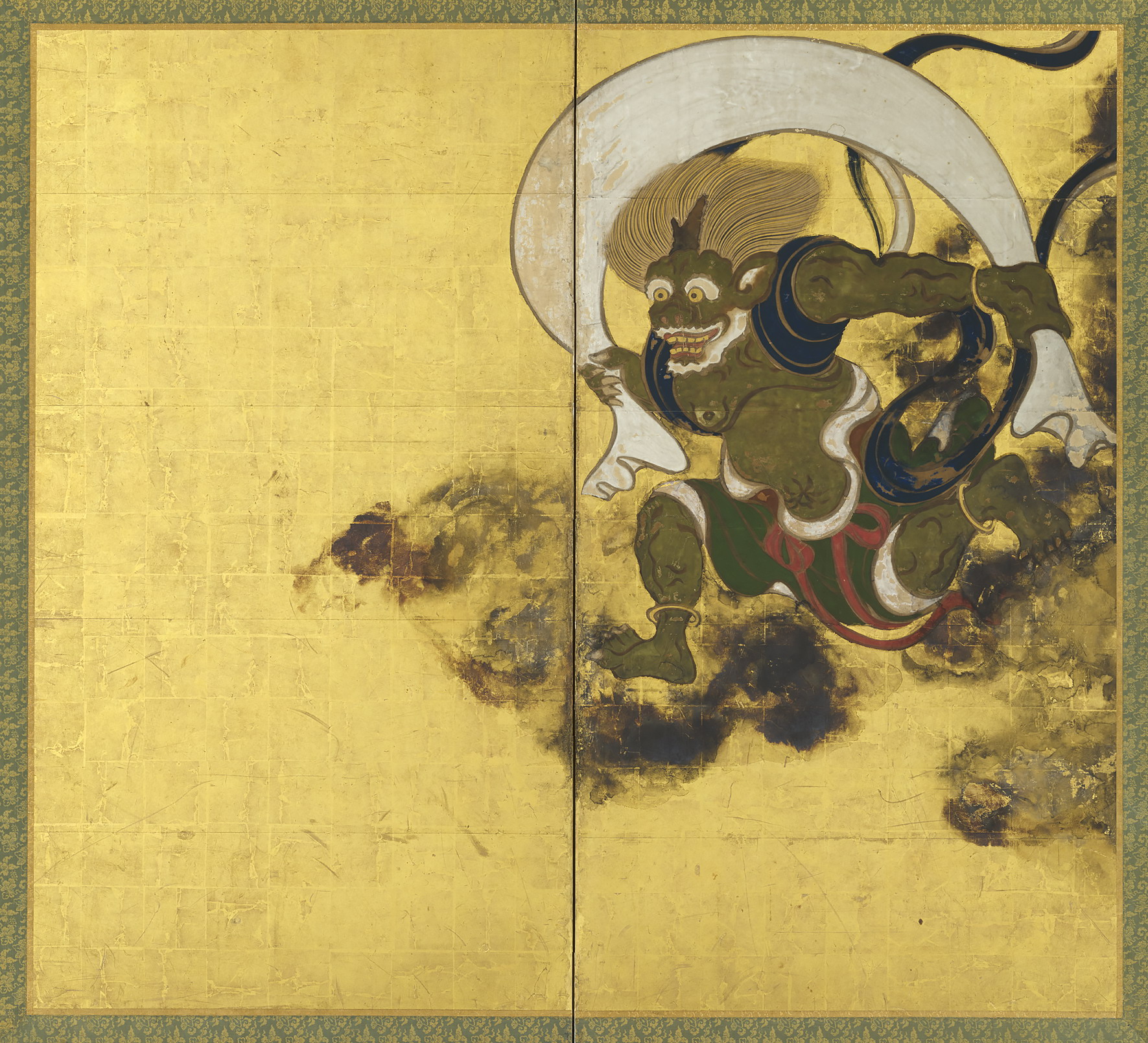 風神雷神図屏風 - 名品紹介 - 京都国立博物館