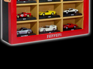 フェラーリ専用ミニカーディスプレイケース