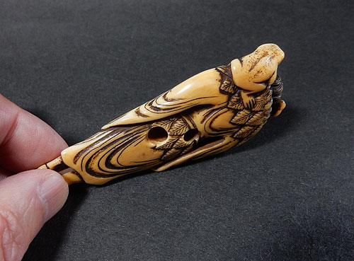 根付 蝦蟇仙人 販売 | 【骨董品買取】日本全国対応・老舗骨董店の古