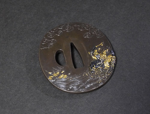 刀装具 販売 鍔・鐔 販売、江戸時代の刀装具・鍔 400点展示販売