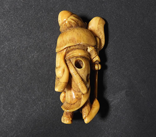 閻魔と鬼 根付 | 【骨董品買取】日本全国対応・老舗骨董店の古美術やかた