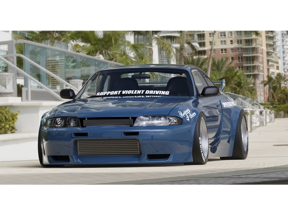 PANDEM – NISSAN SKYLINE R33 GT-R/TYPE M WIDE BODY KIT* | 橋本