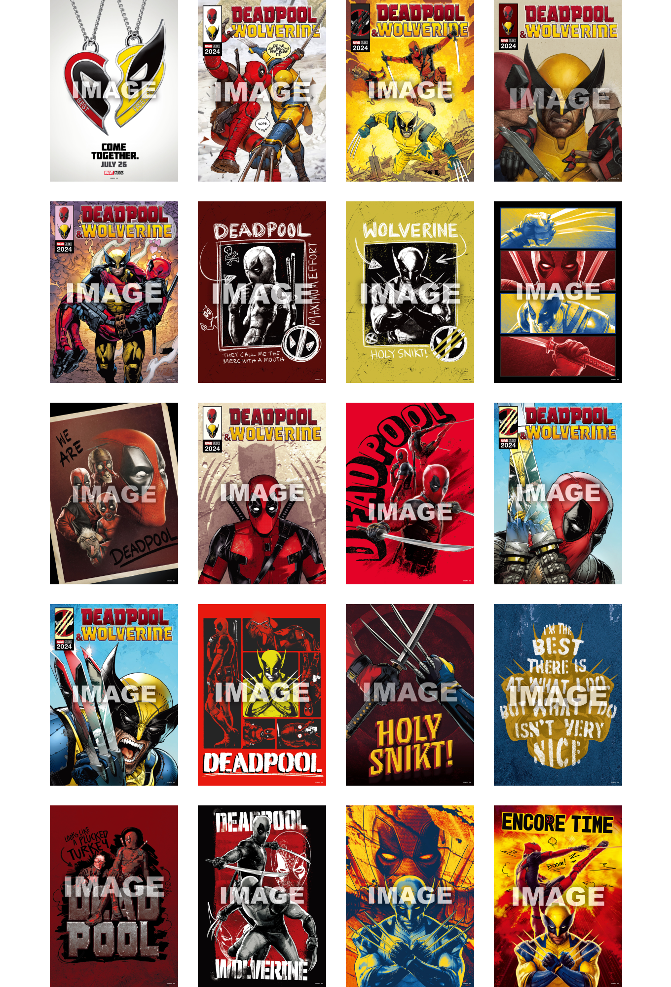 MARVEL『デッドプール＆ウルヴァリン』 - Happyくじ