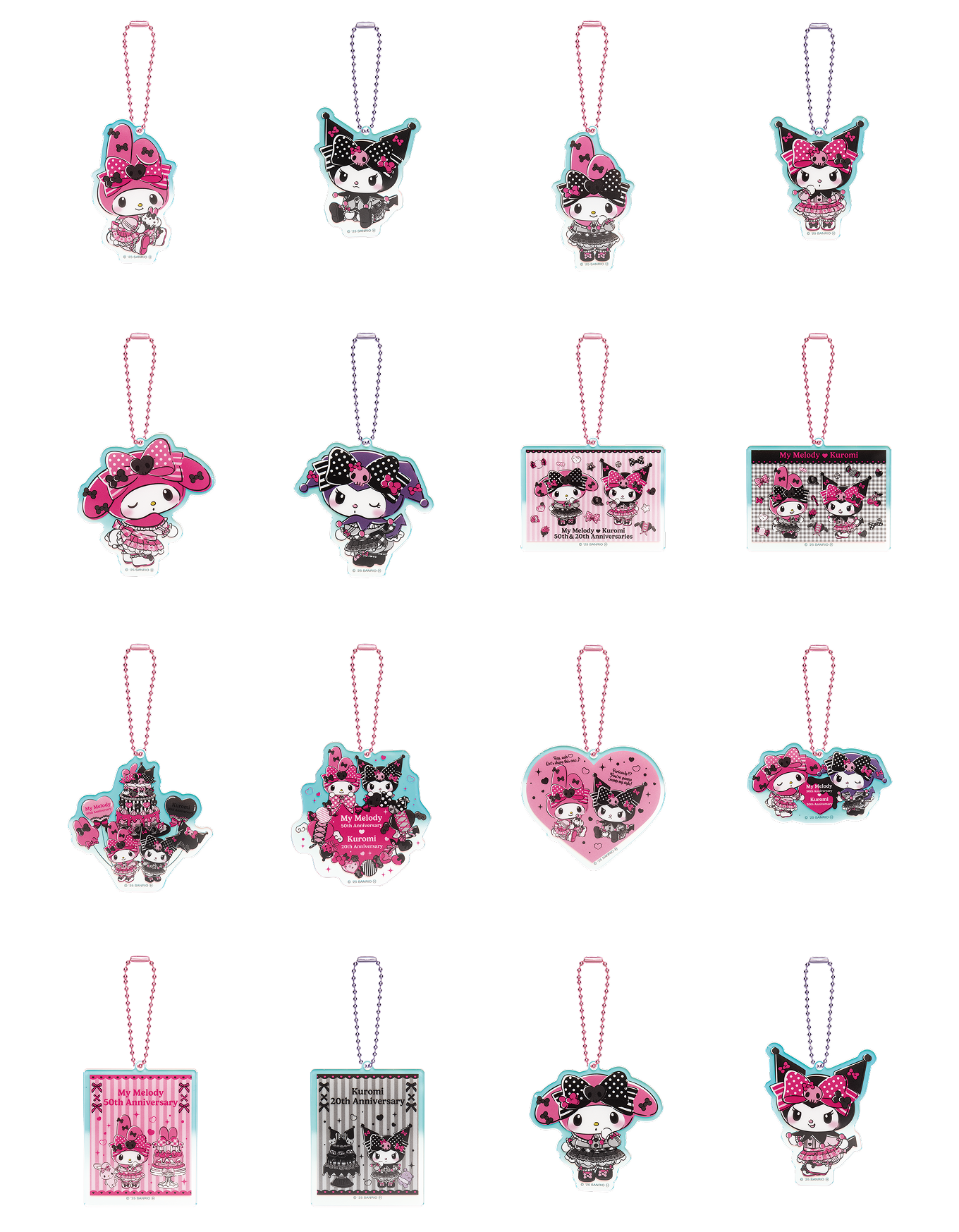 Happyくじ『My Melody ＆ Kuromi 50th＆20th Anniversaries』 - Happyくじ