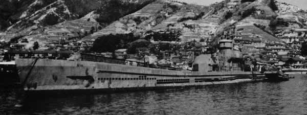 木製模型 1/160 潜水艦「伊401」