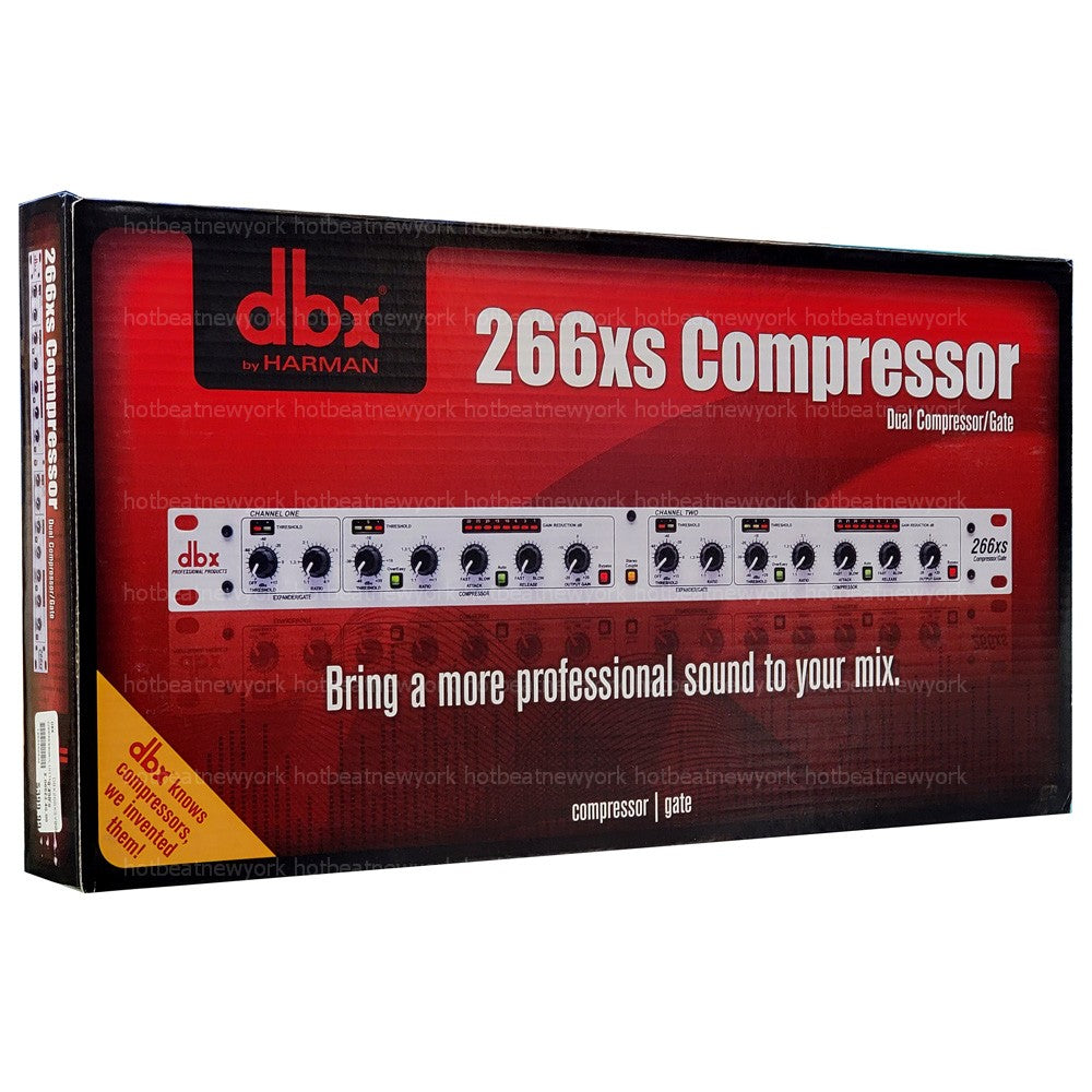 dbx 266xs Dual Compressor Gate UPC: 691991401244 – Hot Beat
