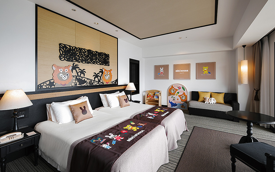 公式】ミキハウスコラボルーム／8F｜ホテルモントレ沖縄 スパ