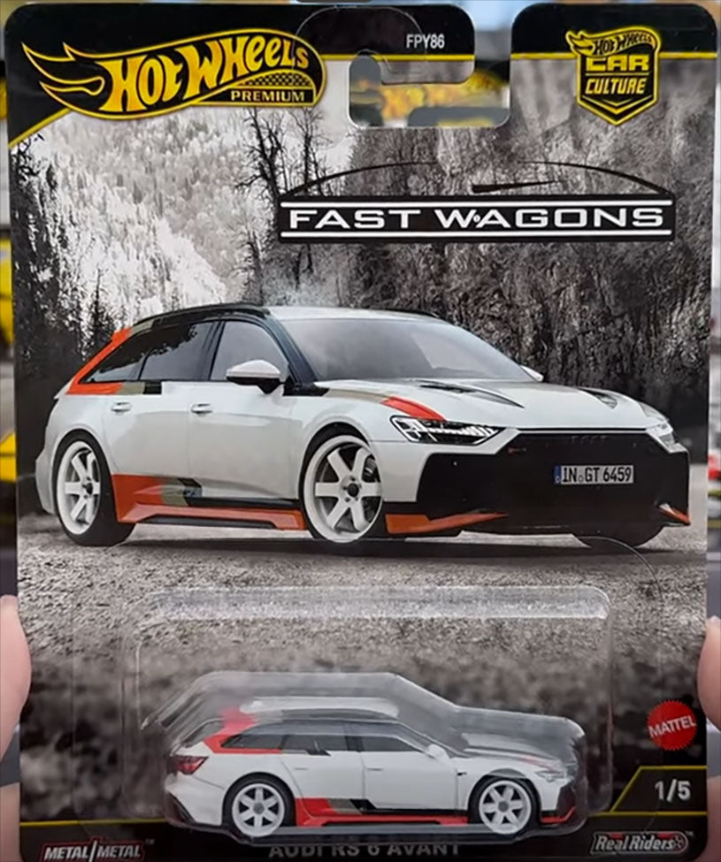Hot Wheels Premium 1:64 Car Culture 2025 Fast Wagons - Mix 4J