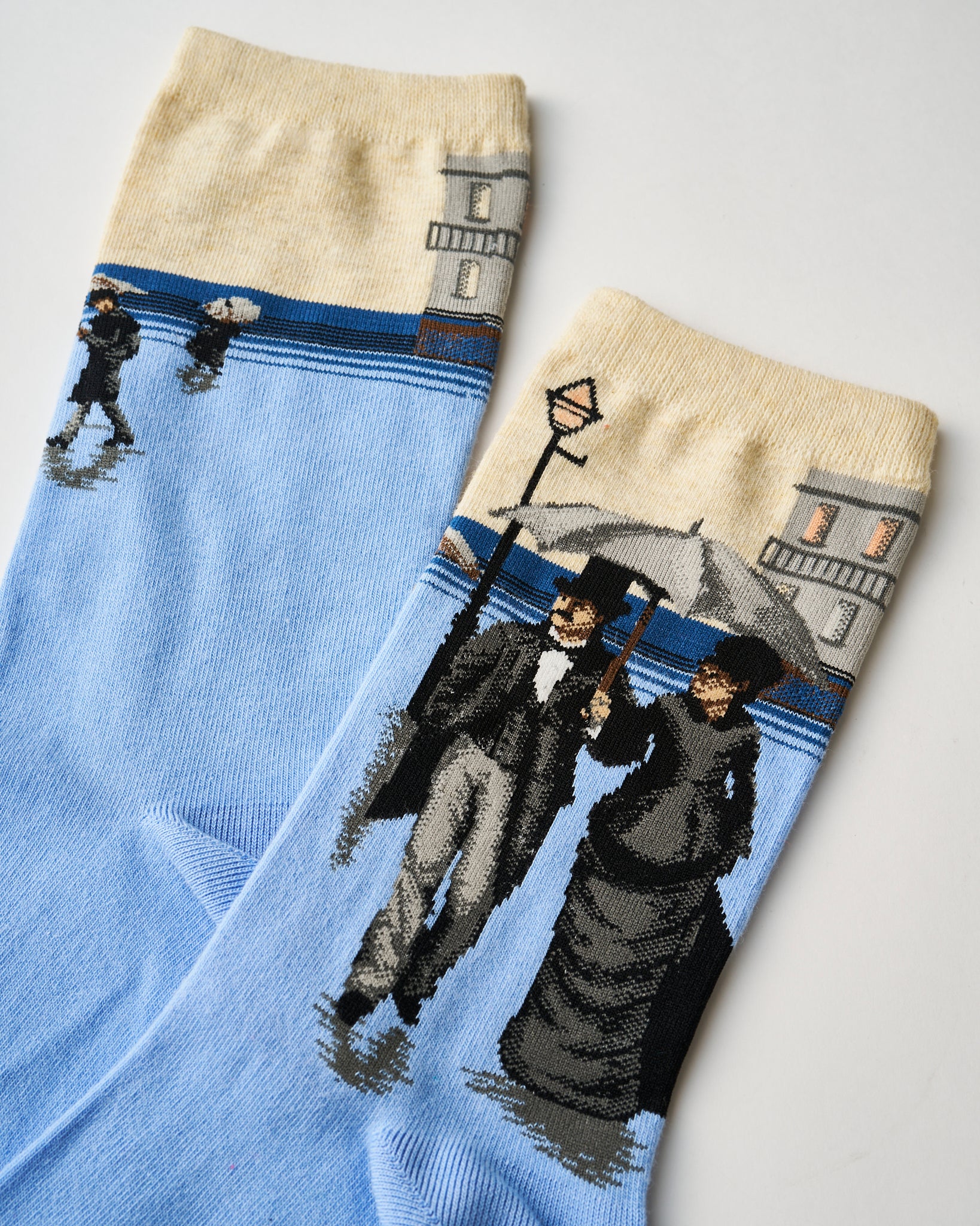 パリの通り、雨