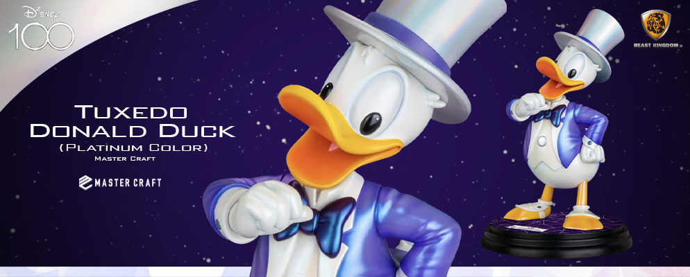 マスタークラフト】『ディズニー100』タキシード・ドナルドダック
