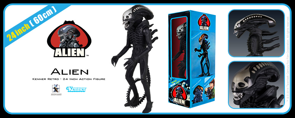 レトロ・ケナー】24インチ・アクションフィギュア『エイリアン