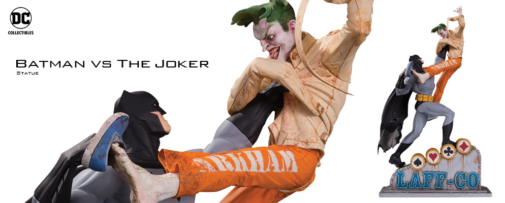 DCコミックス』【DC スタチュー】バットマン VS ジョーカー