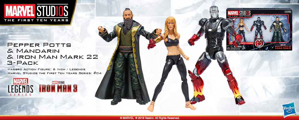 アイアンマン3』【ハズブロ アクションフィギュア】6インチ