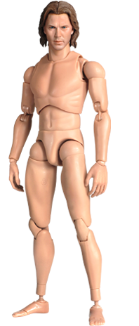 ホットトイズ・トゥルータイプ】1／6スケールフィギュア素体 ニュー