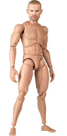 ホットトイズ・トゥルータイプ】1／6スケールフィギュア素体