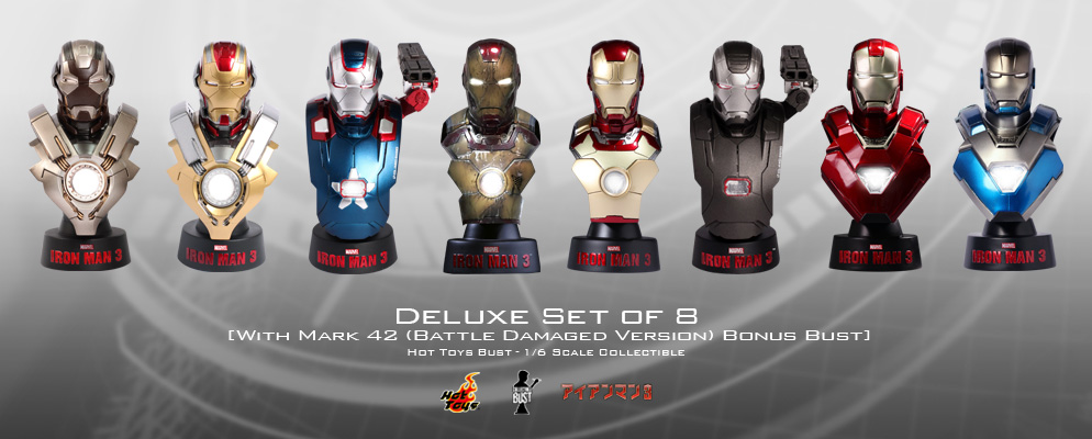 ホットトイズ・バスト】『アイアンマン3』1／6スケールバスト