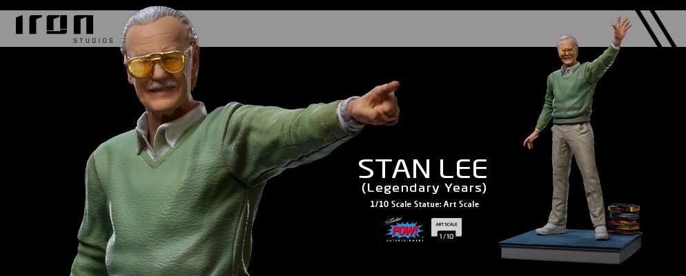 スタン・リー』【アイアン・スタジオ スタチュー】「アートスケール