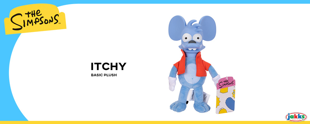 ザ・シンプソンズ』【ベーシック・プラッシュ】イッチー | 株式会社