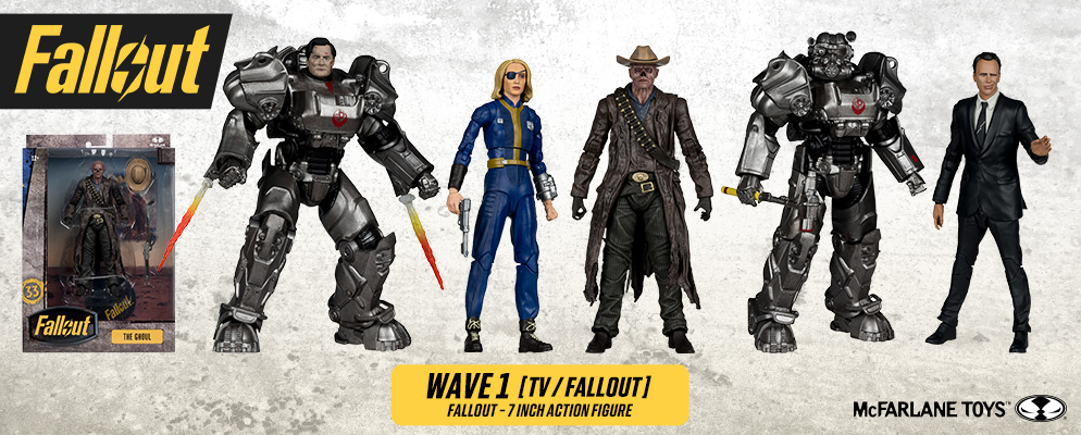 フォールアウト』7インチ・アクションフィギュア ウェーブ1［TVドラマ
