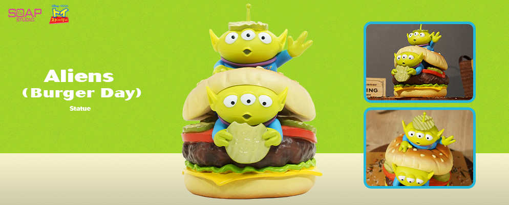 トイ・ストーリー』【スタチュー】エイリアン（ハンバーガー） | 株式