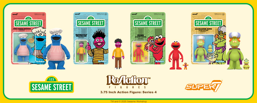 リ・アクション】3.75インチ・アクションフィギュア『セサミストリート