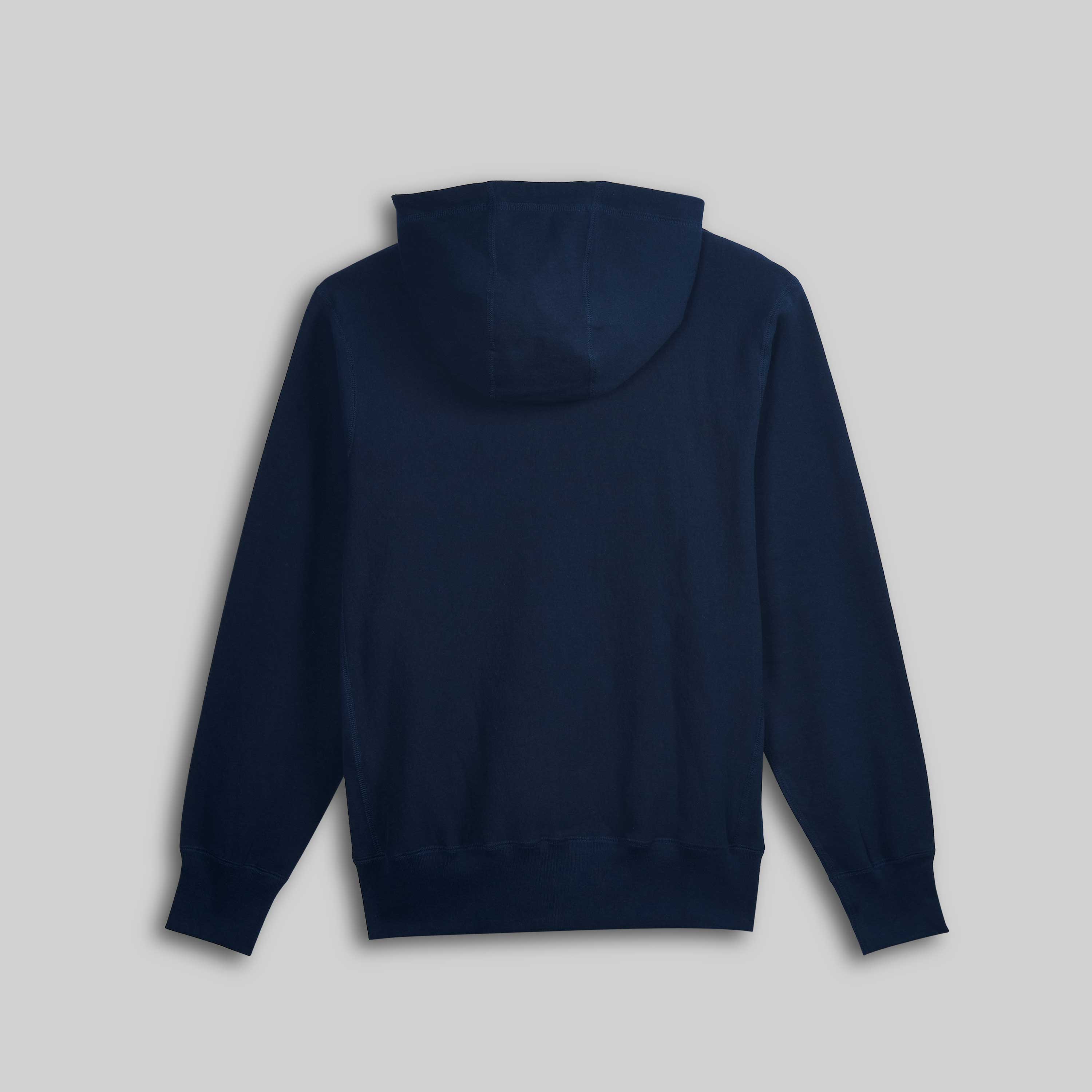 Blank Full Zip Up Hoodie - Navy 400 GSM – House Of Blanks