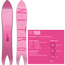 NITROナイトロ | QUIVER POW154 | 18-19モデル | ボード詳細