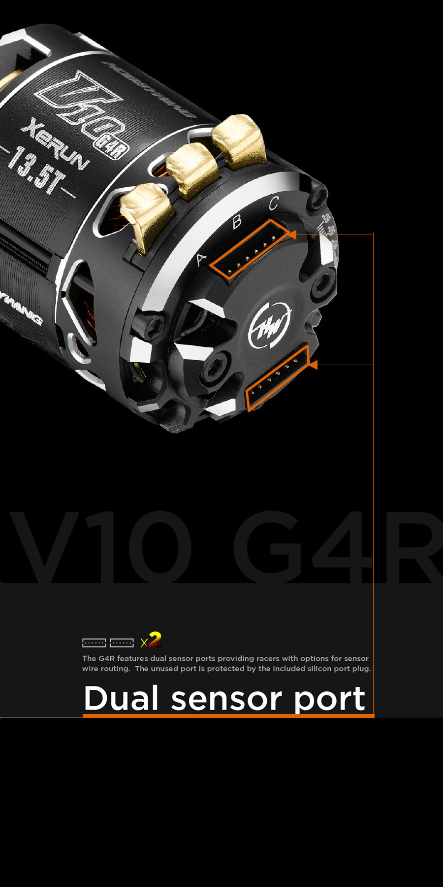 XERUN V10 G4R brushless motor - HOBBYWING North America