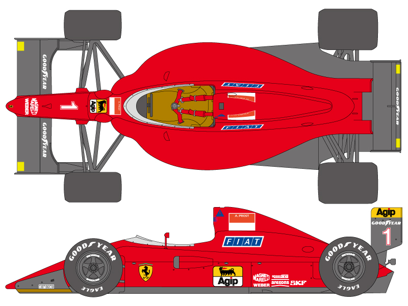 HobbyEasy | FERRARI 641/2(F190) (For TAM)