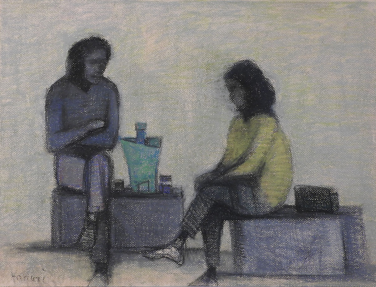 美術展覧会場】堀内規次パステル画 - 公益財団法人 本間美術館 [山形県