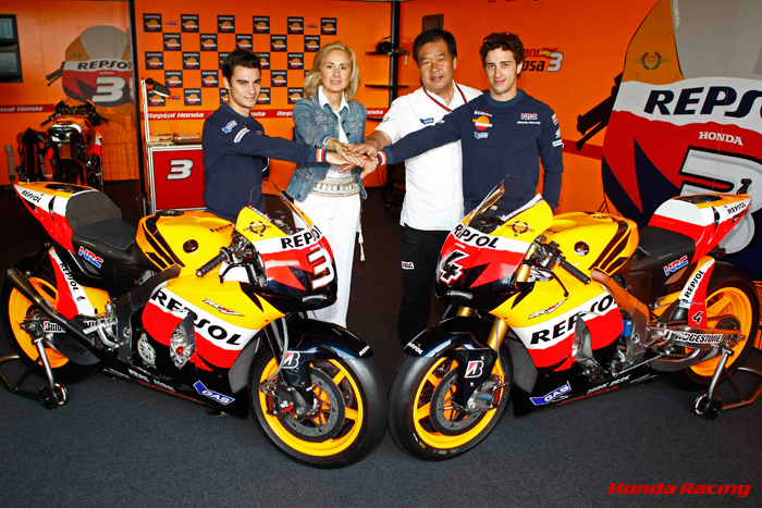 Honda | レプソル YPF社とスポンサー契約を更新