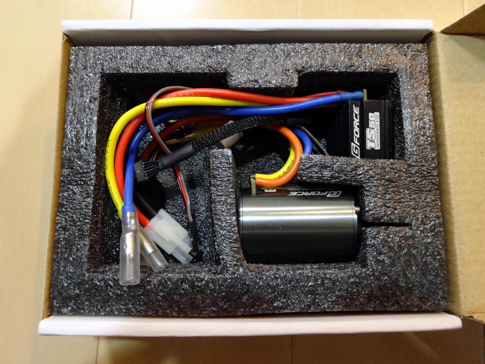 ブラシレスG Force Super Fast 13.5TをTT-01に付けてみた
