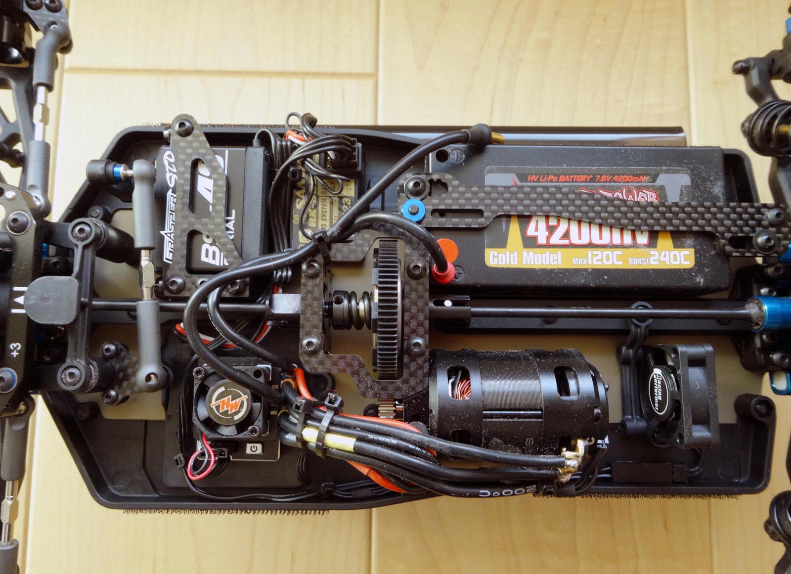 アソシB74.1をスパイクオフロードサーキットでシェイクダウン