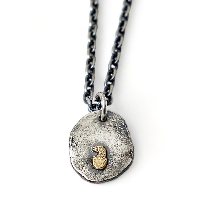 RAOING (ローイング) | K18×SV925 Eagle Head Pendant | 通販