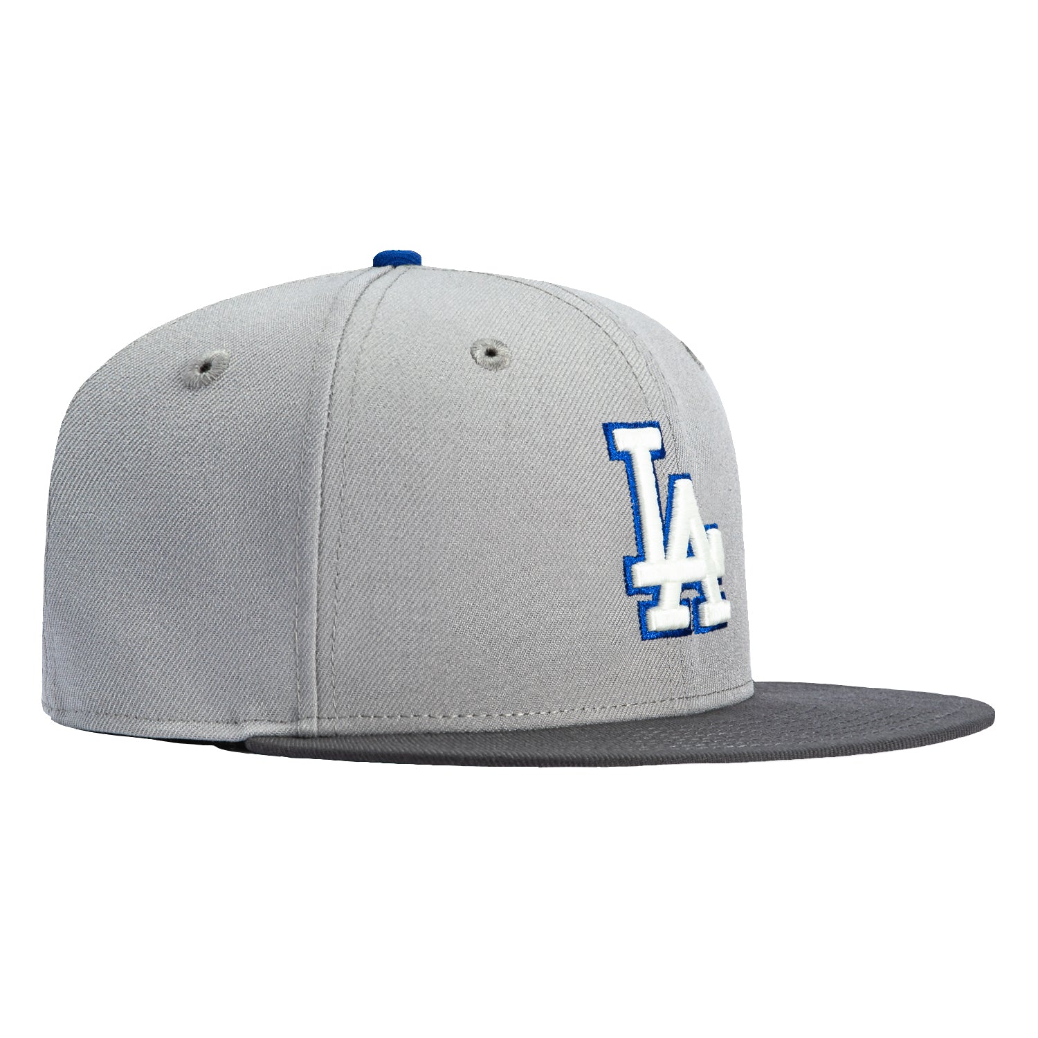 New Era 59Fifty Los Angeles Dodgers Hat - Grey, Graphite – Hat Club