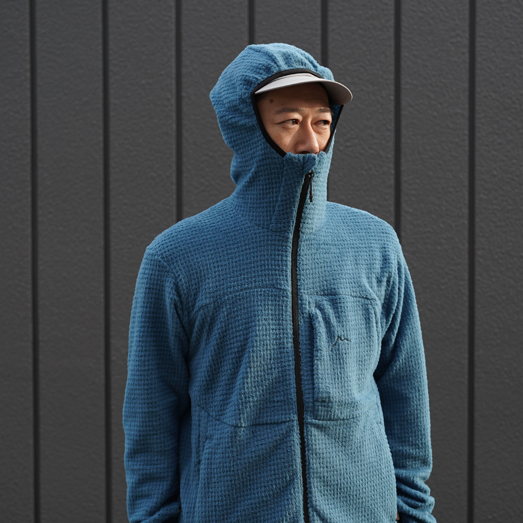CAYL ケイル Alpha Zip Hoody Blue - Nicetime Mountain Gallery