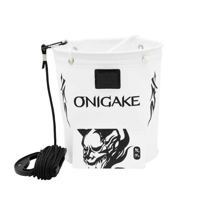 鬼掛 水汲バケツ 鬼ガード｜製品情報｜ONIGAKE｜株式会社ハヤブサ