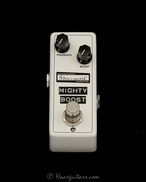 Shin's MUSIC, MIGHTY BOOST - Haar Guitars and Parts