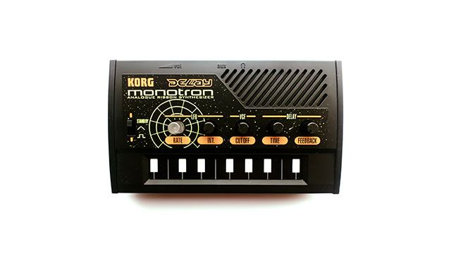 手のひらサイズのアナログ・シンセサイザー KORG monotron DELAY で